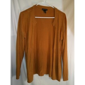 New York & Company Warm Amber Cardigan